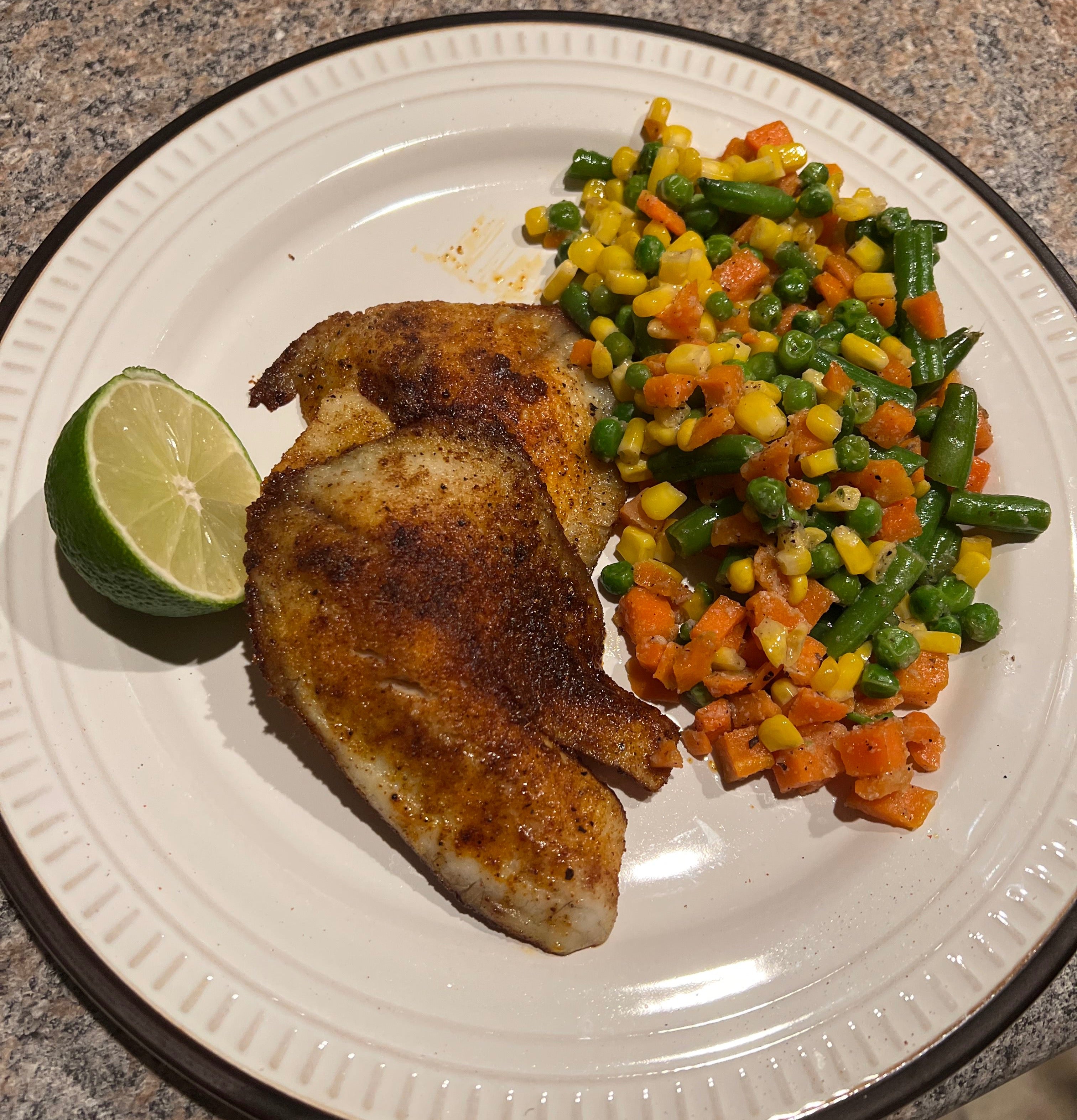 Air Fried Tilapia (Keto Friendly) Uber Appliance