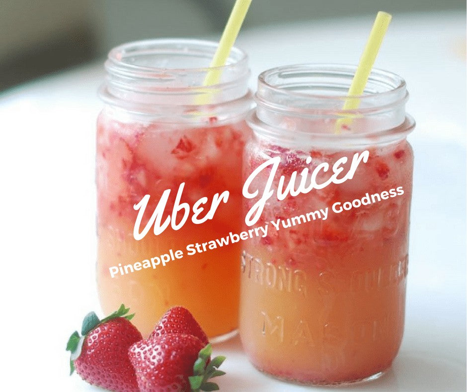 Pineapple Strawberry juice recipe Uber Appliance