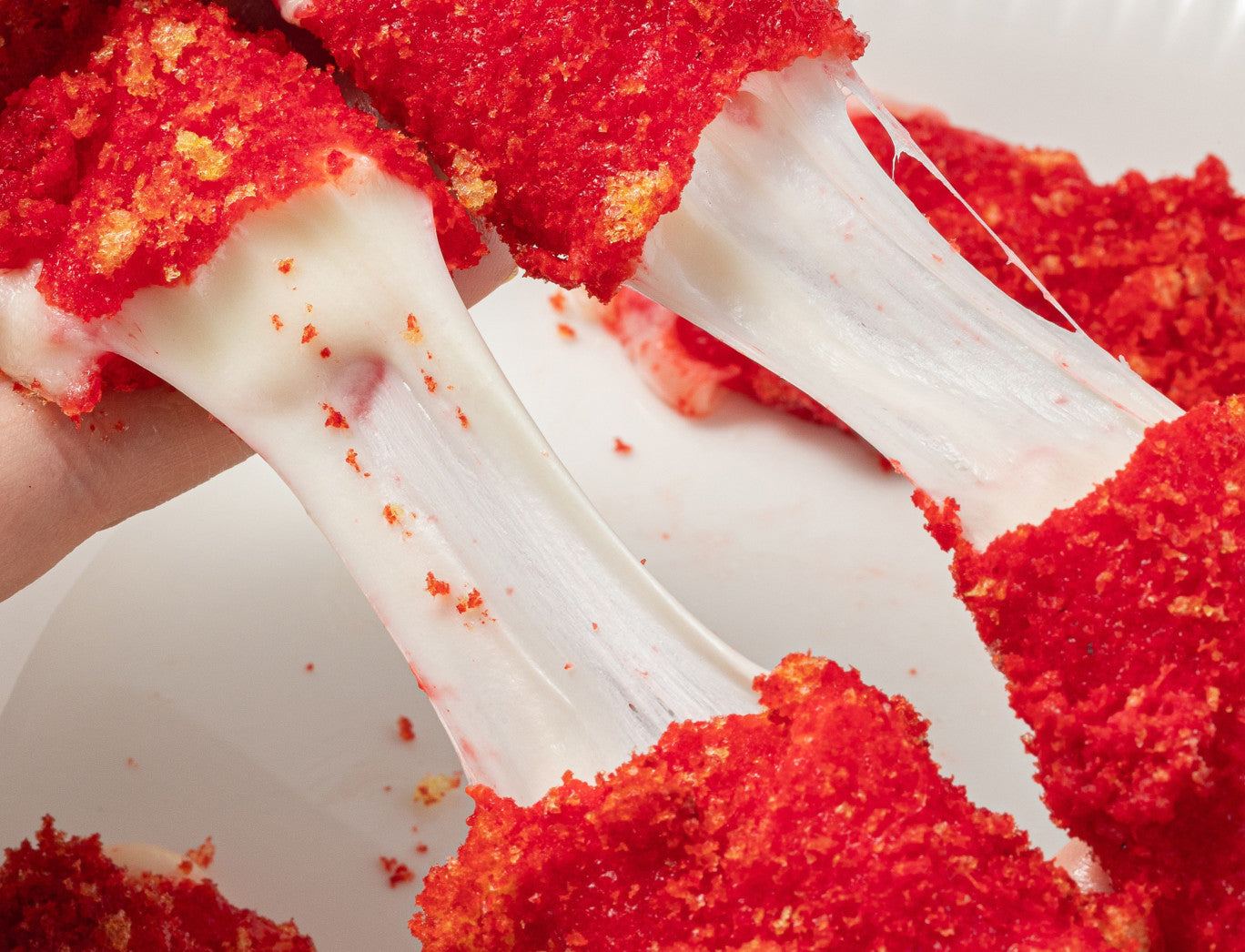 Hot Cheetos Mozzarella sticks Air Fryer Recipe