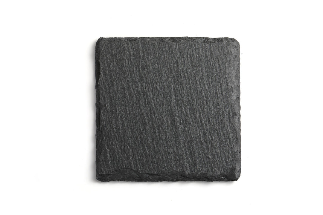 Slate Stone Drink Coasters set of Five - Hand Crafted