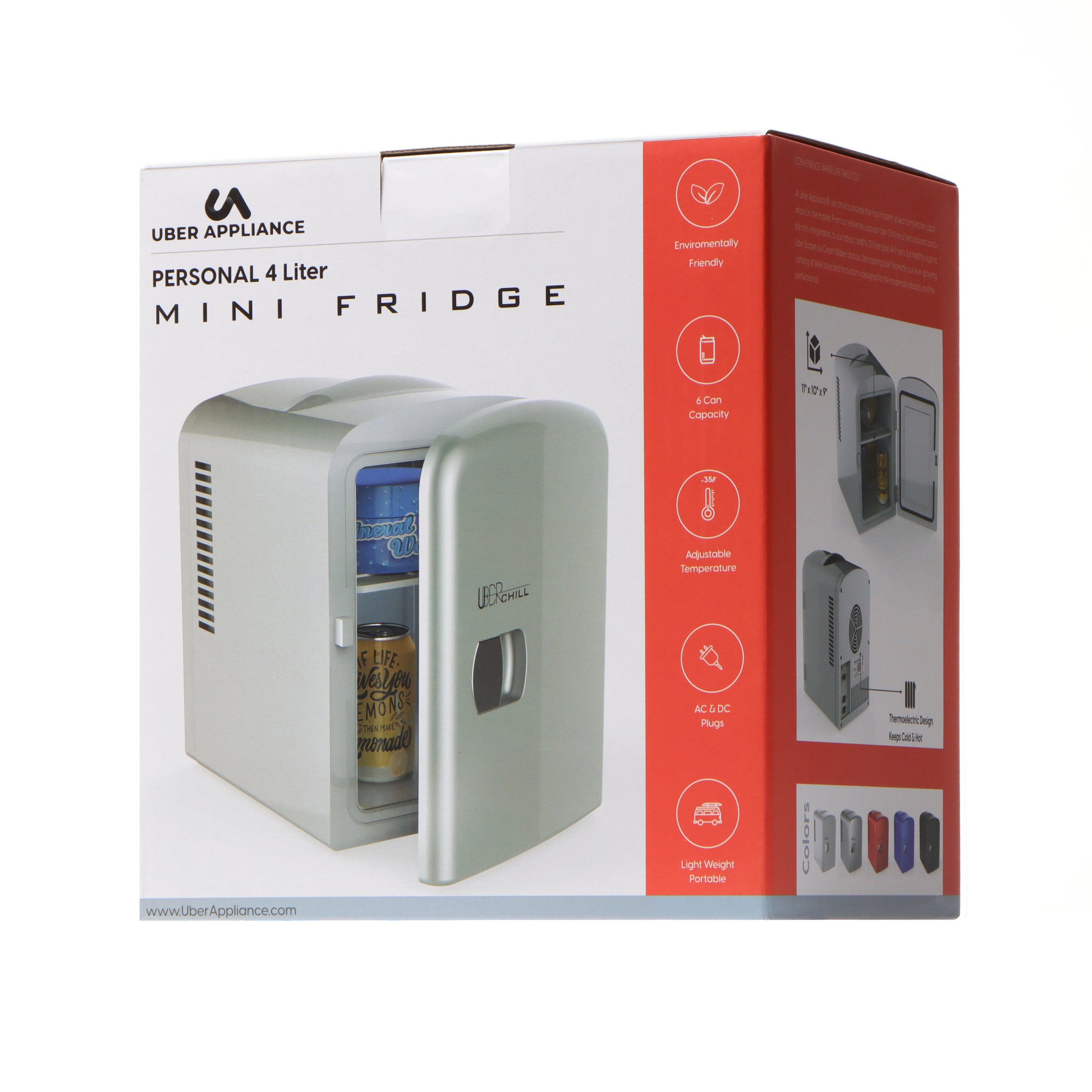 6 Can Mini Fridge | Buy the Uber Chill 6 Can Personal Mini