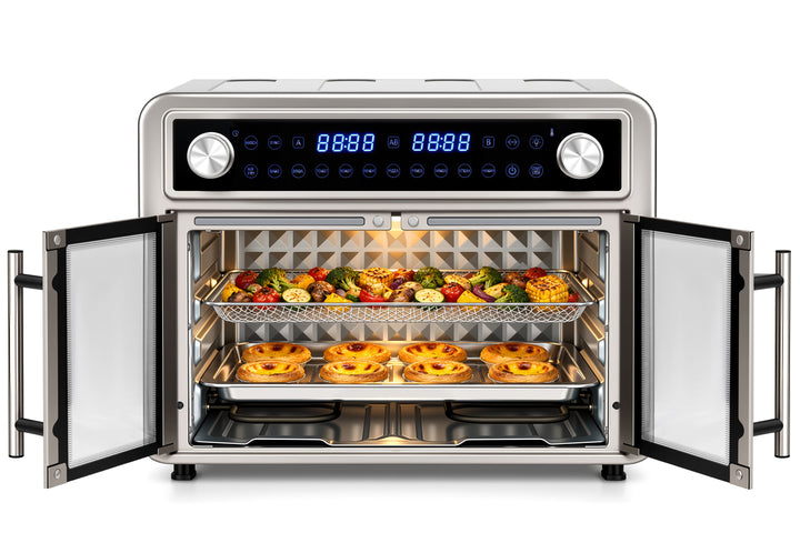 Uber Appliance 28 QT Flex-Zone Air Fryer Oven