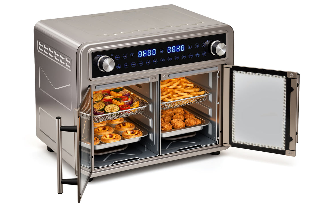 Uber Appliance 28 QT Flex-Zone Air Fryer Oven