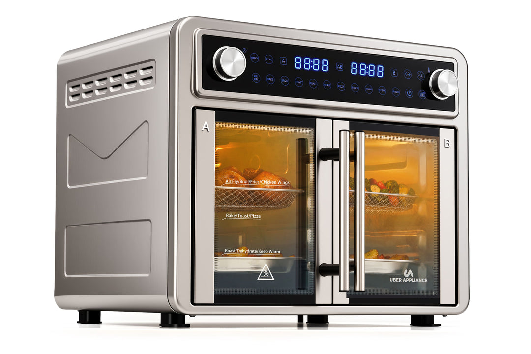 Uber Appliance 28 QT Flex-Zone Air Fryer Oven