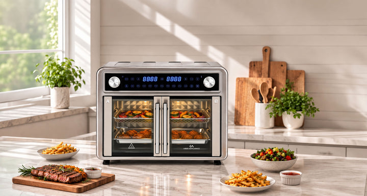 Uber Appliance 28 QT Flex-Zone Air Fryer Oven