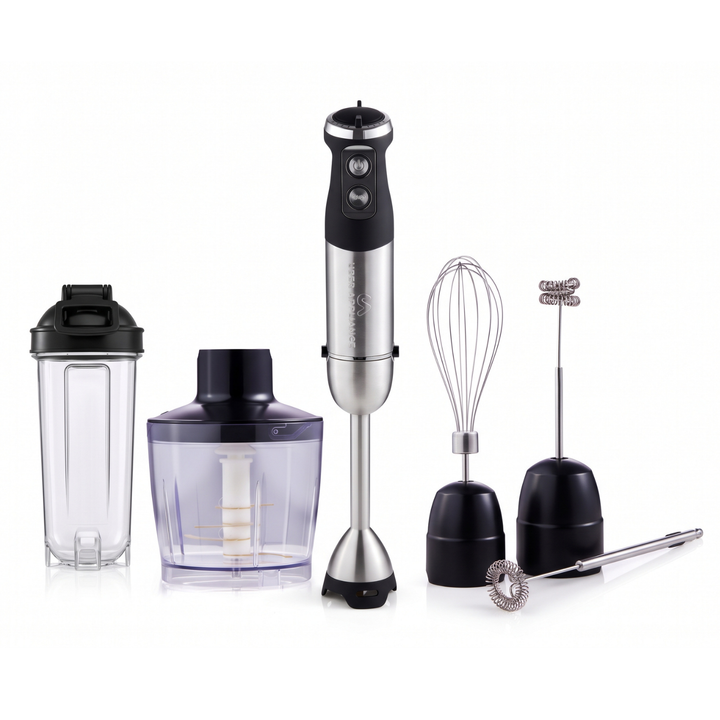 Uber Appliance 500 Watt Immersion Blender Set
