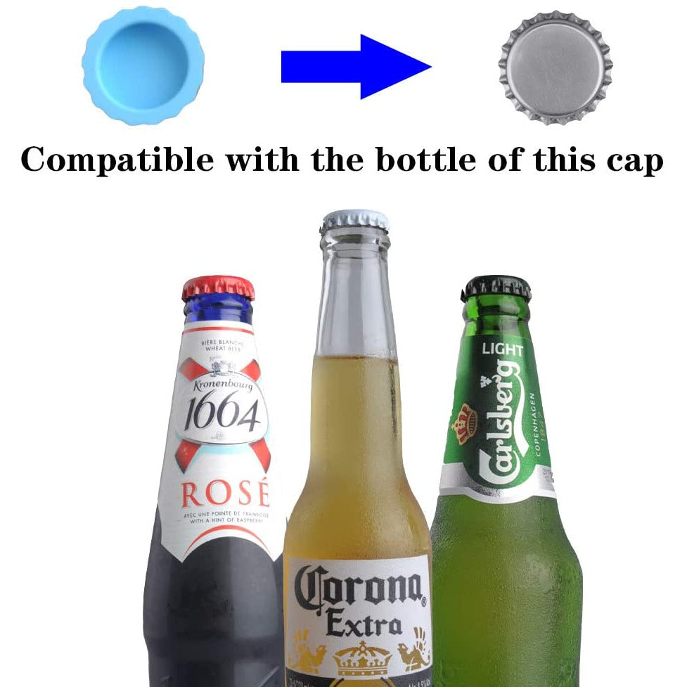 Beer Savers - Silicone Rubber Bottle Caps 54ct
