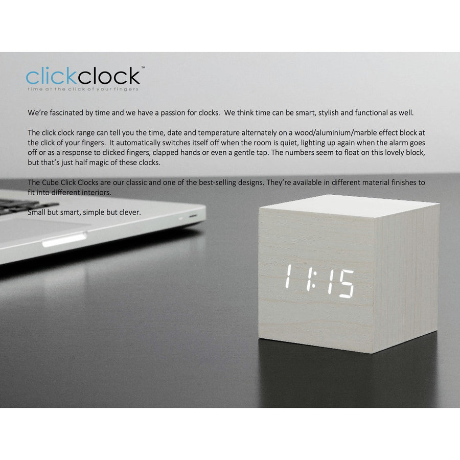 kutia Cube Click Clock – Uber Appliance