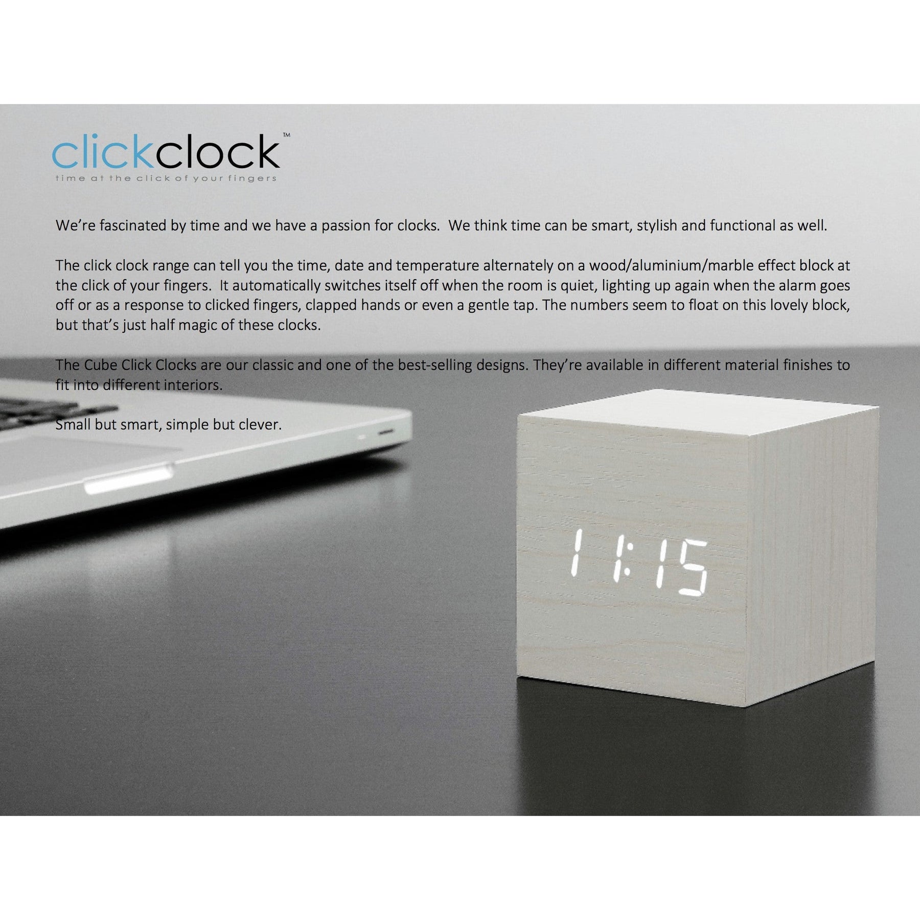 kutia Cube Click Clock – Uber Appliance