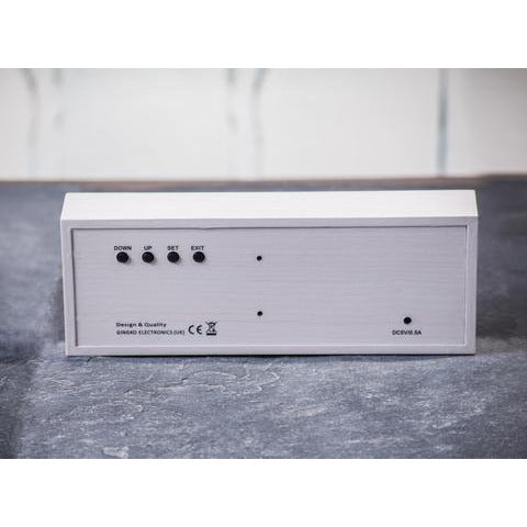 Kutia White Message Click Clock