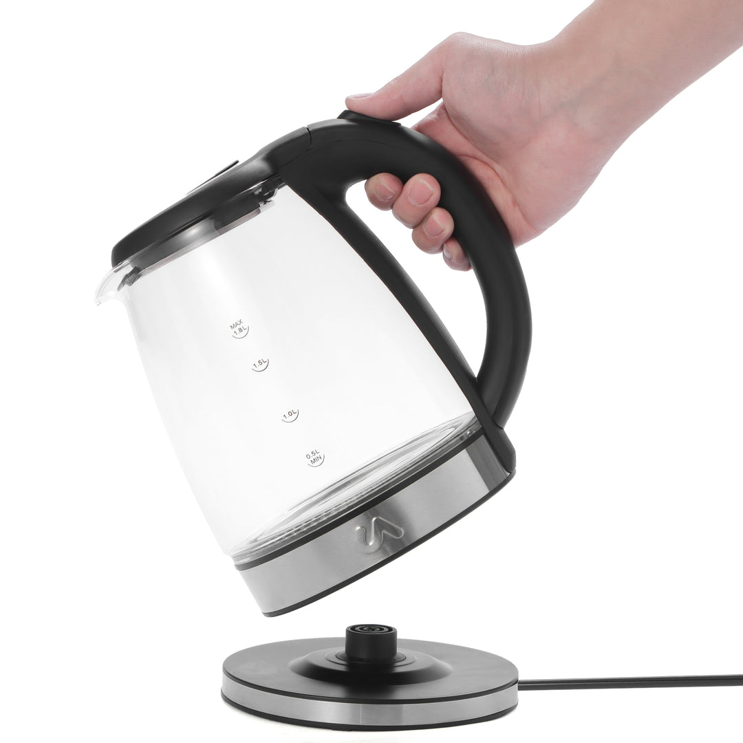 1.8-Liter Cordless Glass Electric Kettle