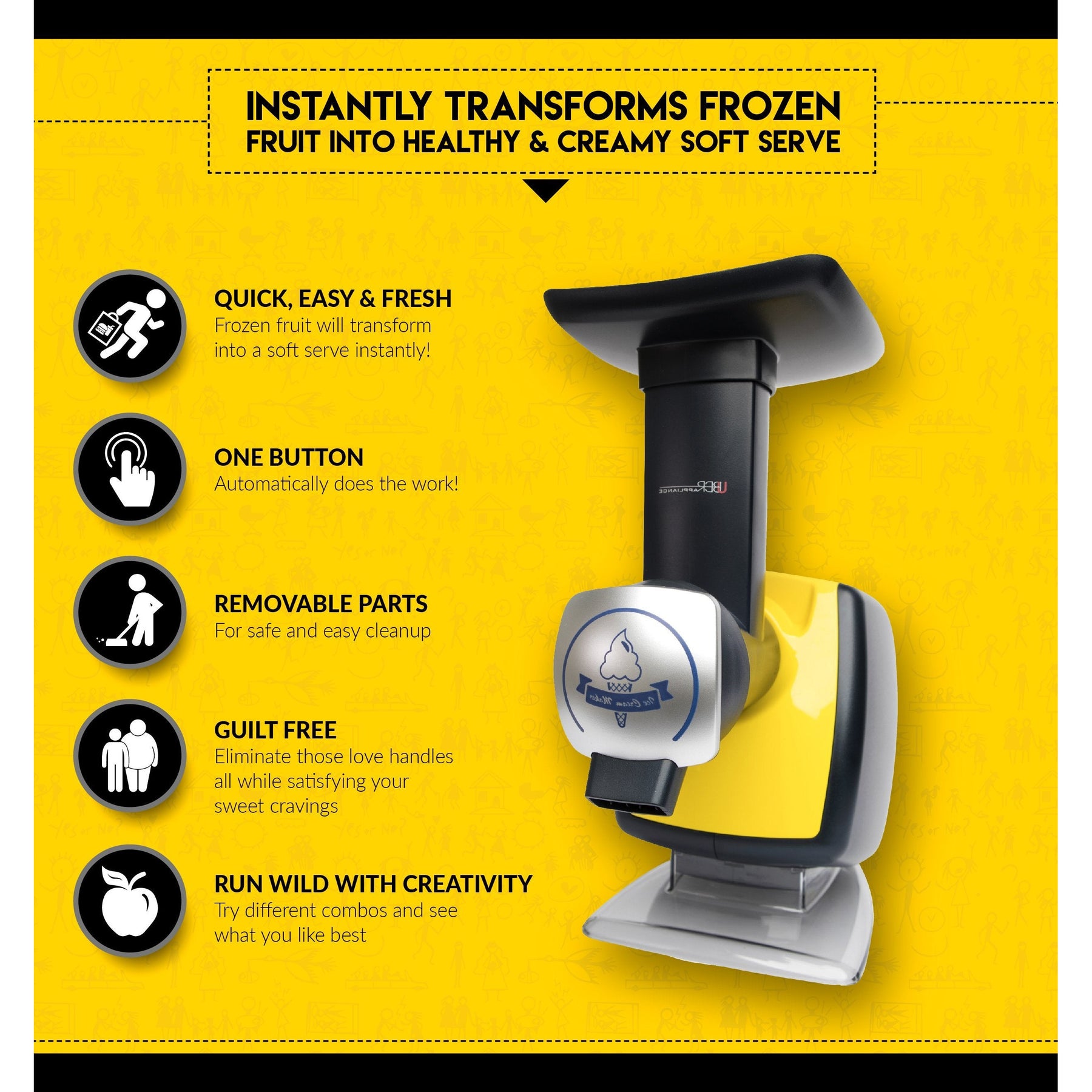 Sorbet Maker Order Your Uber Sorbet Maker & Healthy Ice Cream Maker